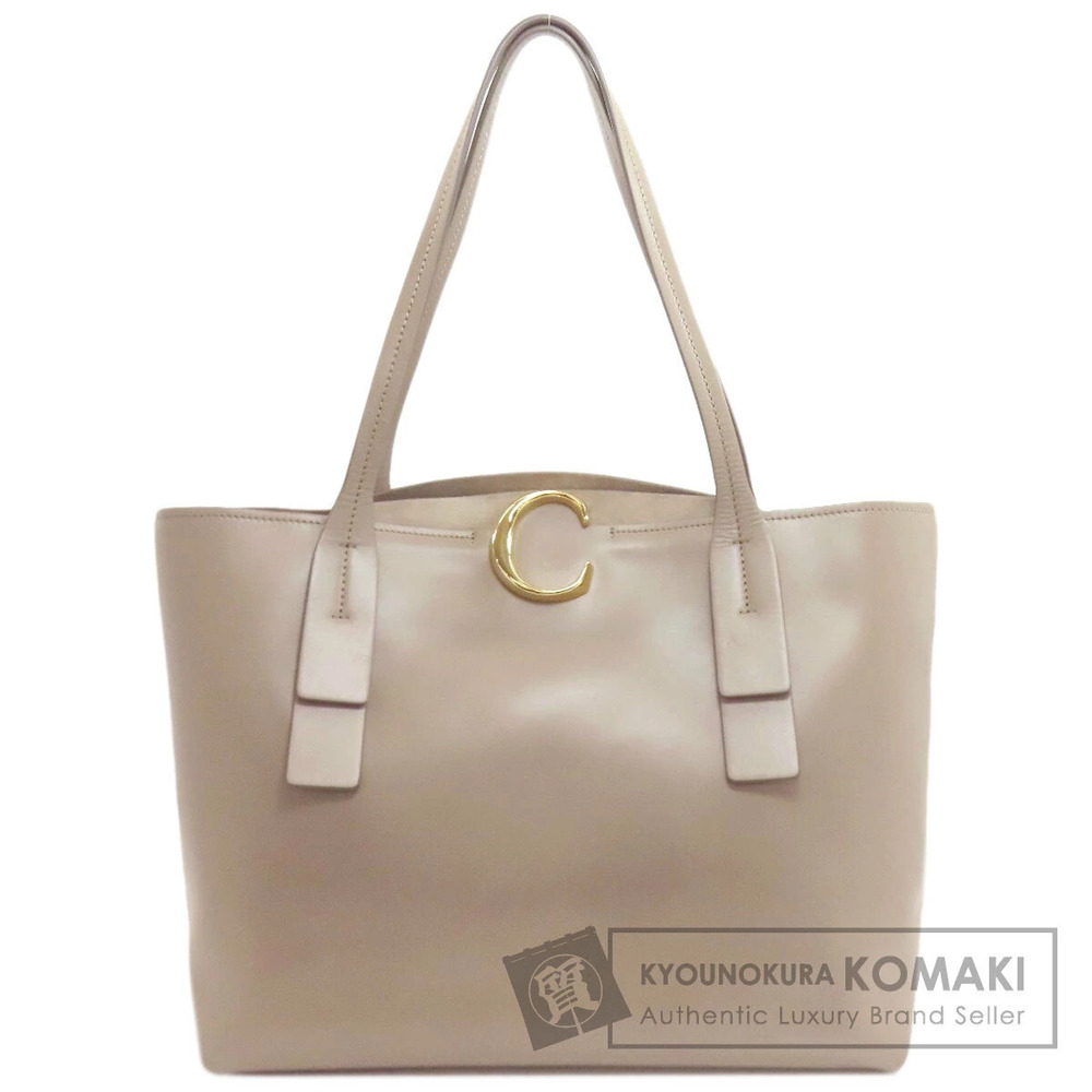 Chloe C tote bag leather